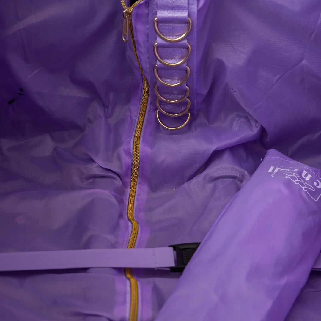 Rac n Roll Medium Lavender Scented Laundry Bag with Built-in Storage - Perfect for Travel, Gym & Organizing Clothes