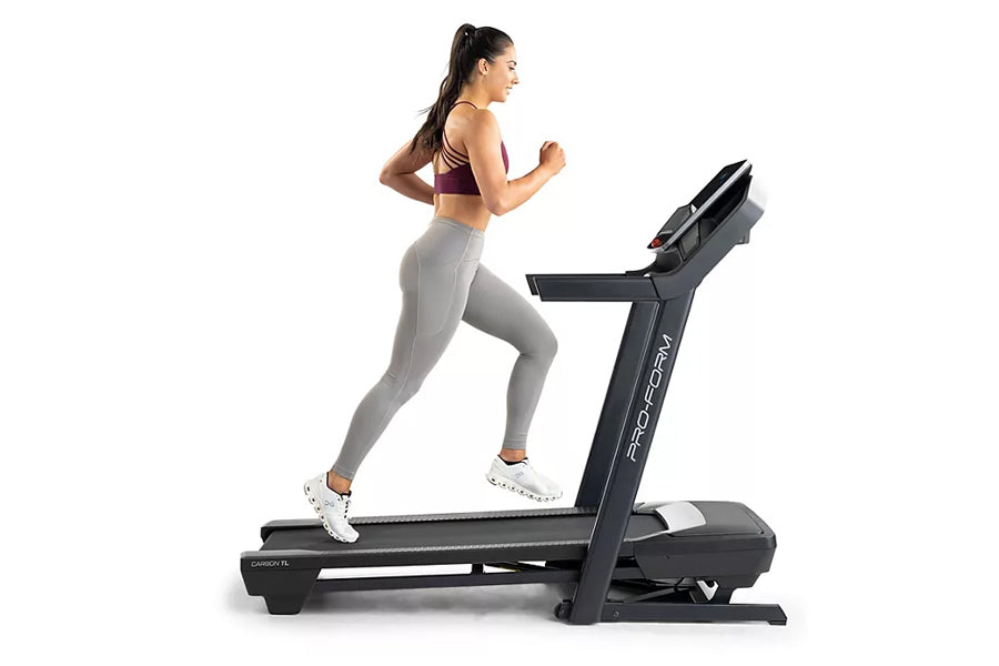 ProForm Carbon TL Treadmill - Foldable Home Exercise Equipment for Running & Walking | Perfect for Home Gym, Cardio Workouts & Indoor Fitness Training