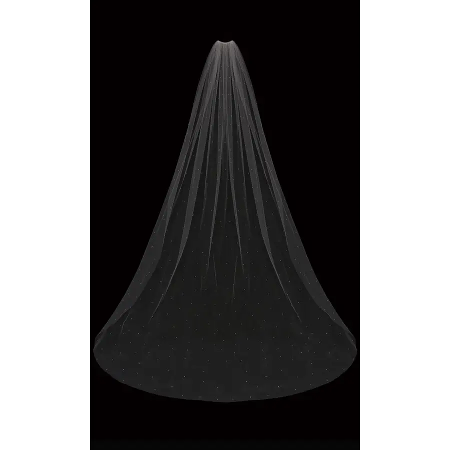 V2087C Veil - Premium Wedding Veil for Brides | Elegant & Lightweight Bridal Accessory for Church, Beach & Outdoor Weddings