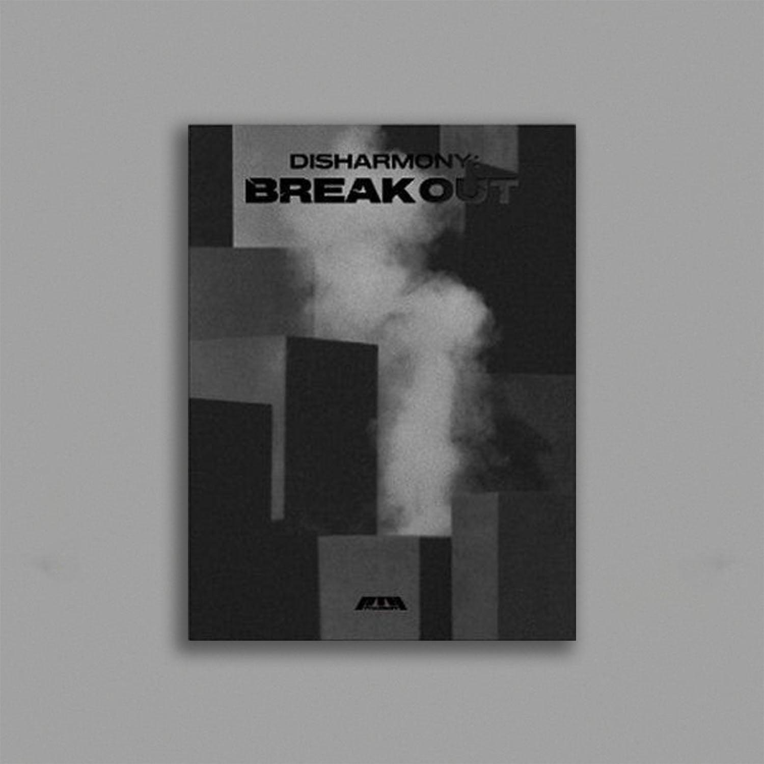P1HARMONY 2nd Mini Album 'DISHARMONY: BREAK OUT' - K-Pop Music CD for Fans | Perfect for Dance Practice, K-Pop Collections & Gift Giving