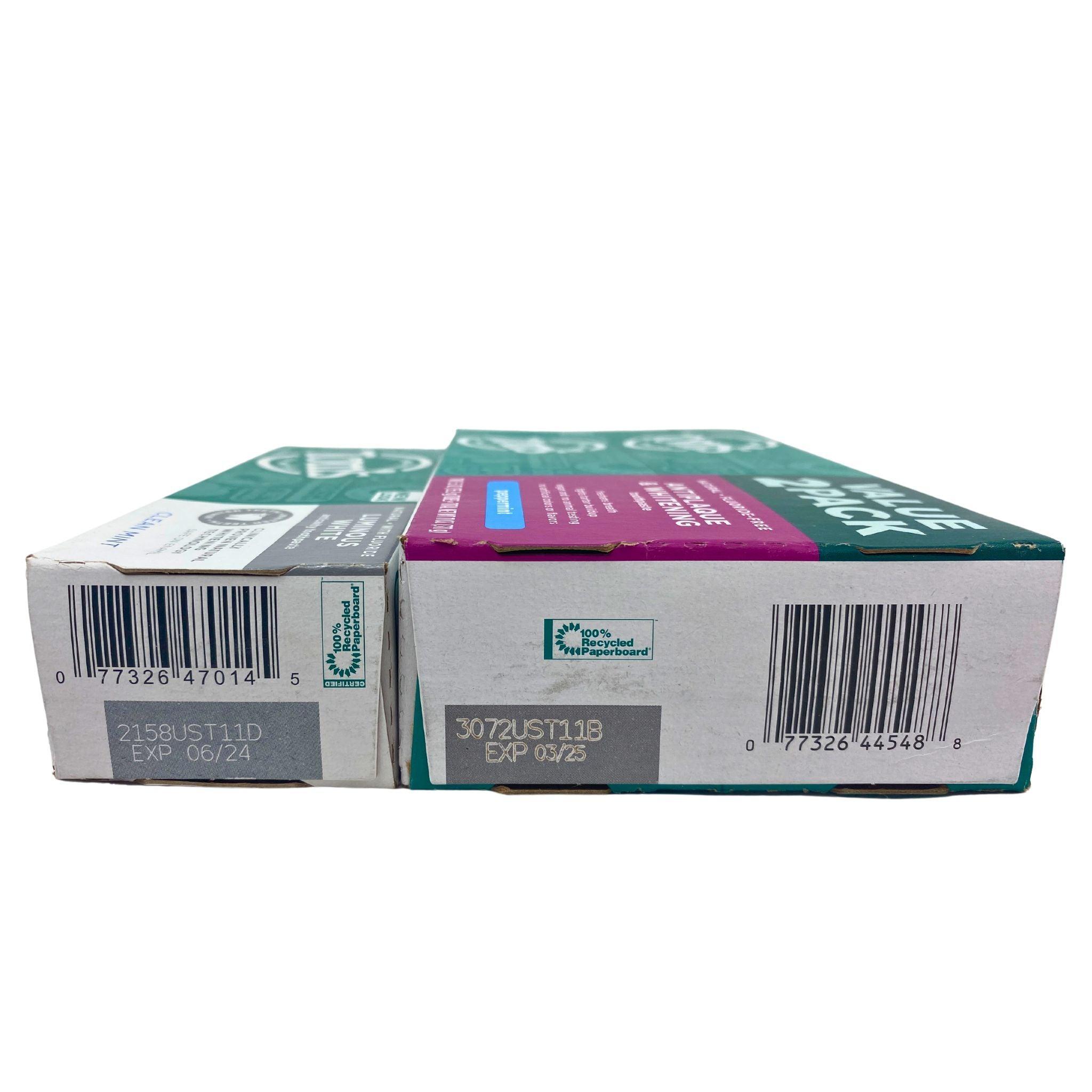 Original Tom's of Maine Natural Toothpaste Variety Pack - 32 Count (Fluoride-Free, SLS-Free) for Fresh Breath & Whitening - Perfect for Travel, Home & Office Use