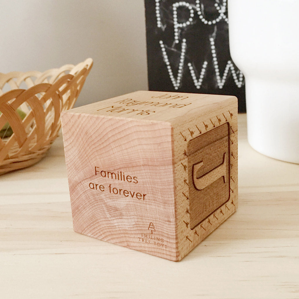 Personalized Baby Memorial Keepsake Block - Engraved Wooden Photo Frame for Cherished Memories | Perfect for Nursery Decor, Baby Shower Gifts & Angel Remembrance