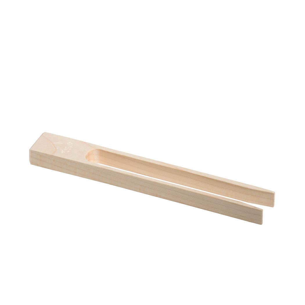 JK Adams Premium Wooden Toast Tongs - Perfect for Breakfast, Toasting, and Serving - Ideal for Restaurants, Cafes, and Home Kitchens