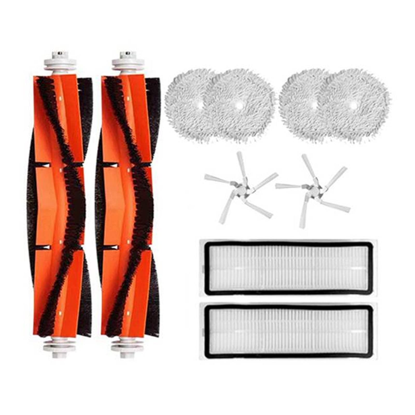 Xiaomi Dreame W10 Vacuum Parts - Side Brush & HEPA Filter for Home Cleaning