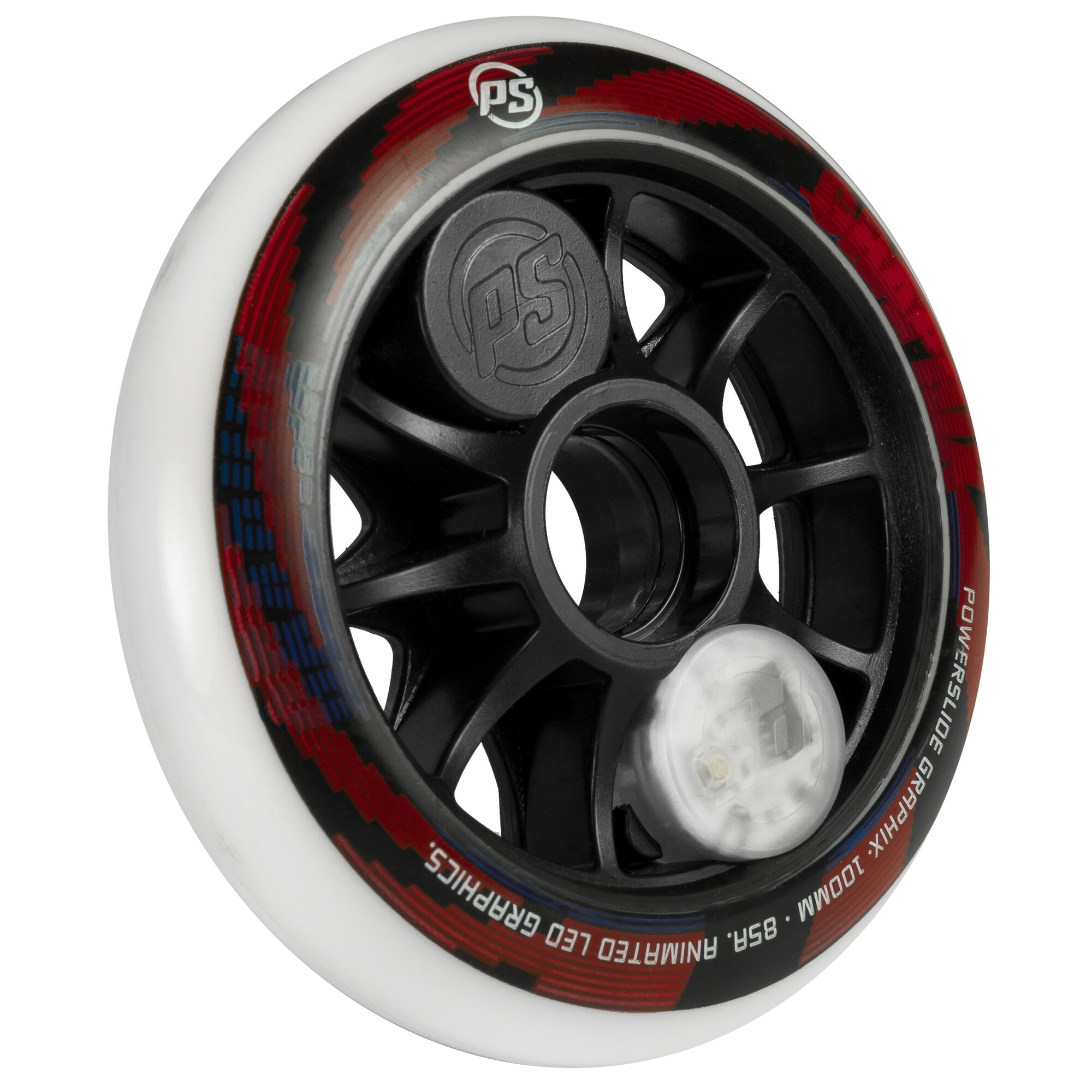 Graphix 100/85A Color Wheels - High-Performance Skateboard Wheels for Smooth Rides | Perfect for Street Skating, Park Tricks & Cruising
