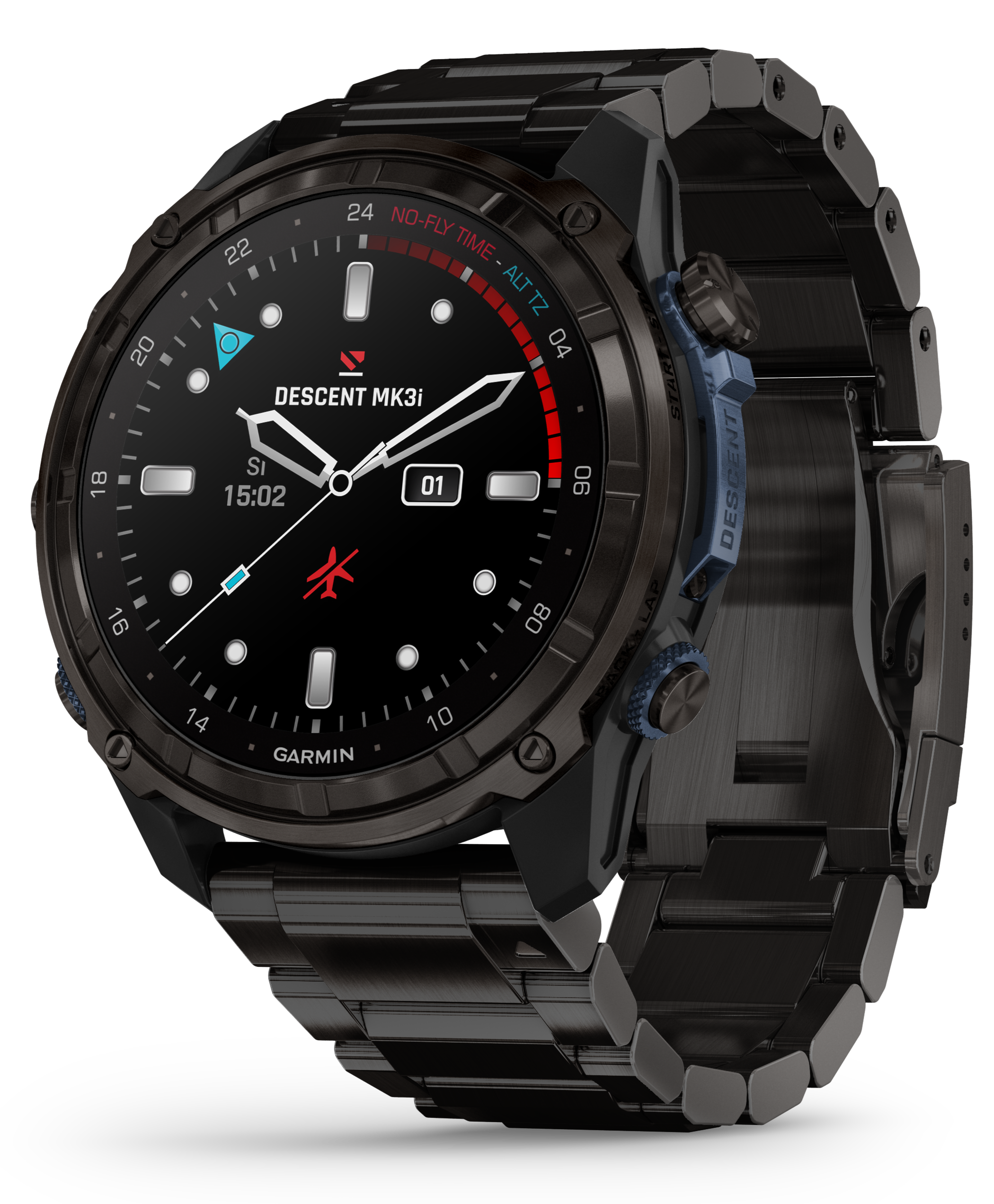 Garmin Descent Mk3i Dive Computer Watch - Professional Scuba Diving Smartwatch with Advanced Features for Underwater Exploration & Fitness Tracking