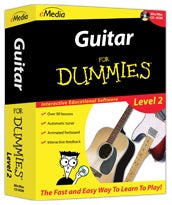 eMedia Guitar For Dummies Level 2 - Interactive Guitar Lessons Download for Beginners | Learn Guitar Chords & Songs at Home