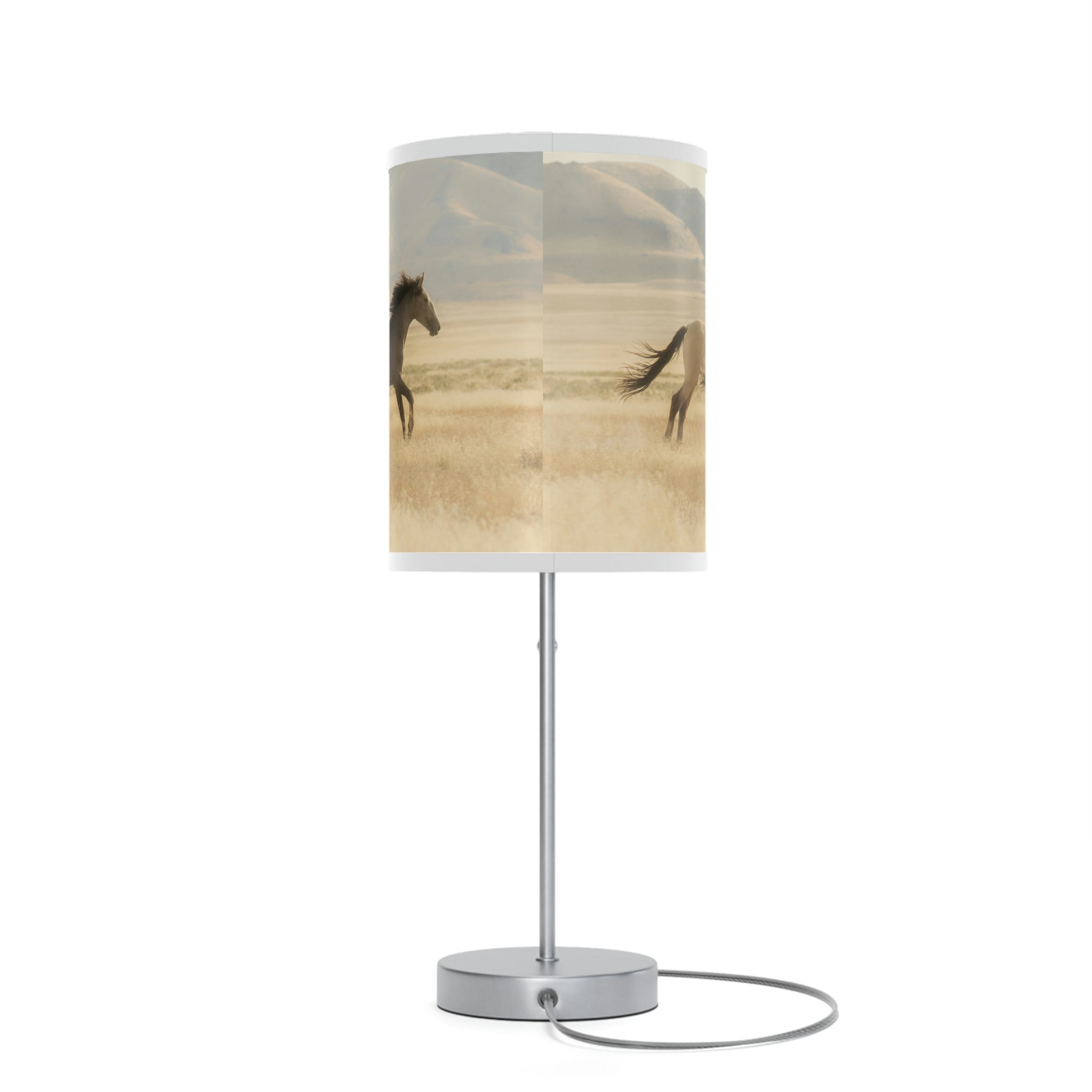 Galloping Horse Table Lamp - Western Style Bedroom & Office Lighting for Home Decor - Perfect for Western Themed Rooms, Cowboy Decor, and Ranch Style Interiors