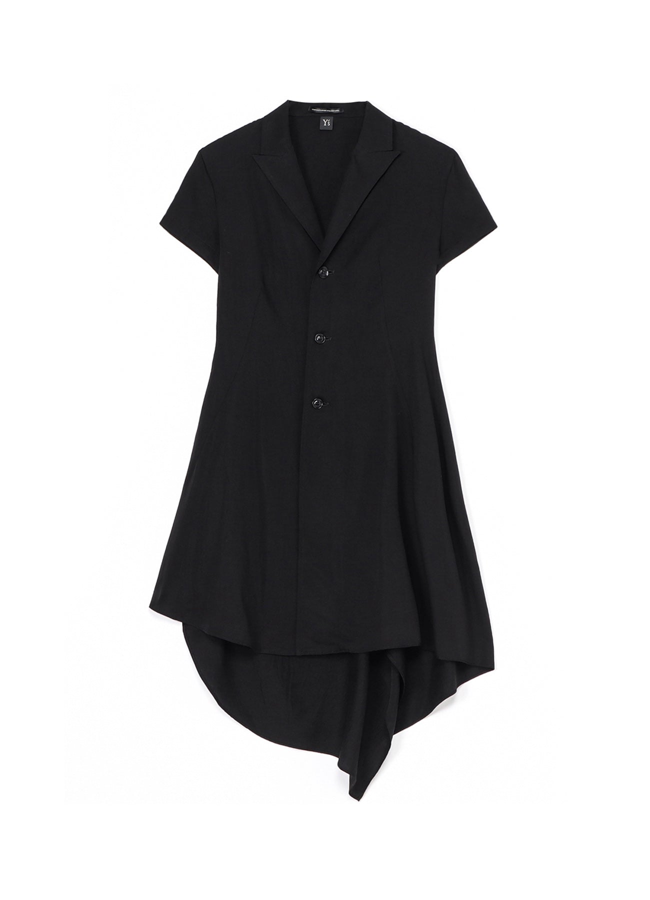 Cupro Dungaree Twill Asymmetry Shirt Jacket - Stylish Unisex Overshirt for Casual Wear & Layering | Perfect for Street Fashion, Work & Outdoor Activities
