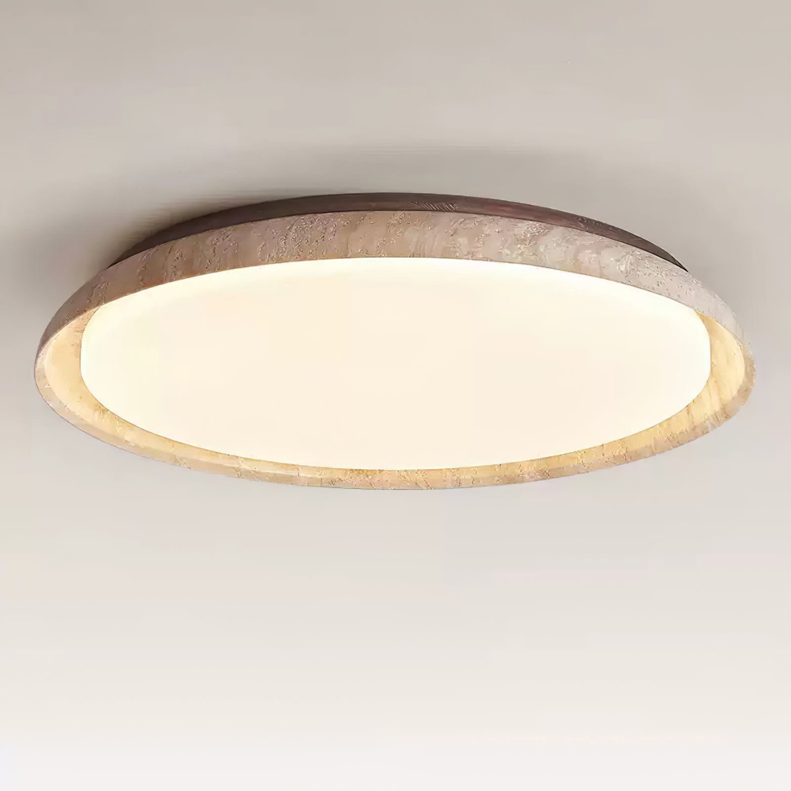 Aureum Edge Modern Ceiling Light Fixture - Sleek LED Lighting for Living Room, Bedroom, and Dining Area - Energy Efficient Home Decor