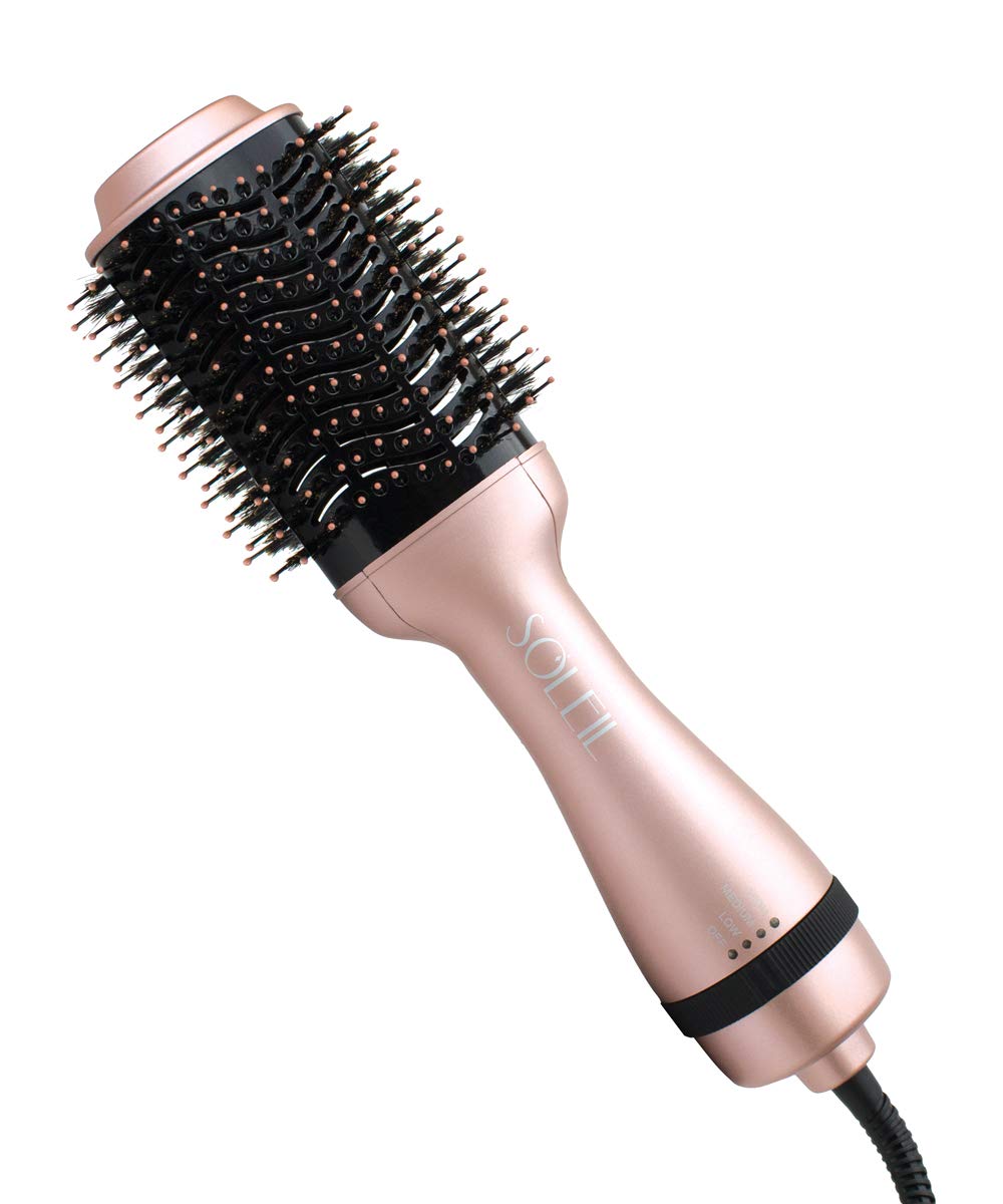 Professional Blowout Brush for Salon-Quality Hair at Home - Volumizing & Smoothing Hot Air Styling Tool for Straight, Wavy & Curly Hair Types - Perfect for Daily Styling, Special Occasions & Salon Results