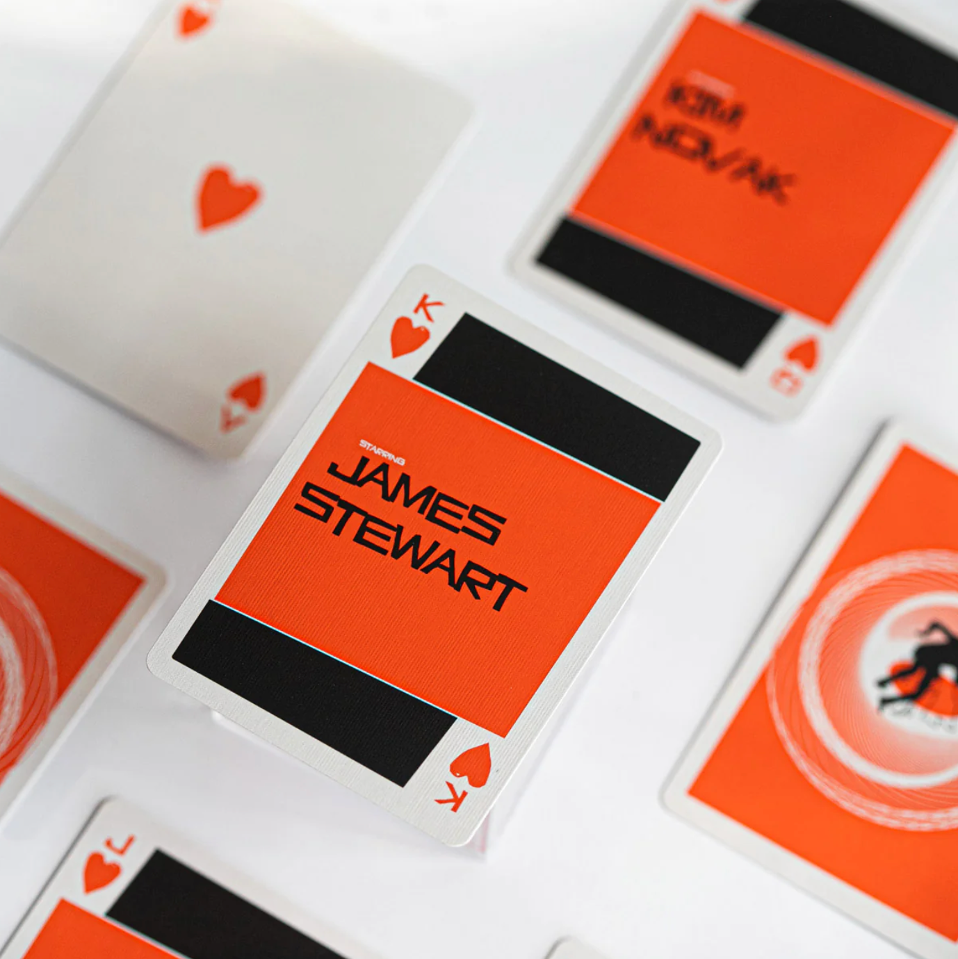 Alfred Hitchcock's Vertigo Playing Cards - Classic Movie Theme Deck for Card Games, Magic Tricks & Collectors - Perfect for Movie Nights & Gifts