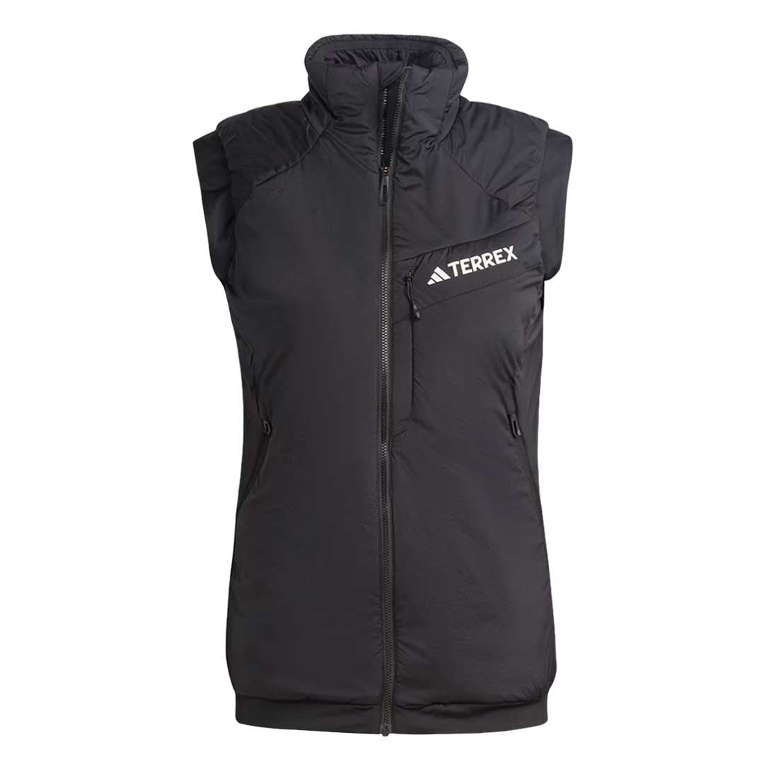 Adidas Women's Echrock Stretch Primaloft Vest (HJ7356) - Lightweight Insulated Puffer Vest for Outdoor Activities, Hiking & Winter Sports