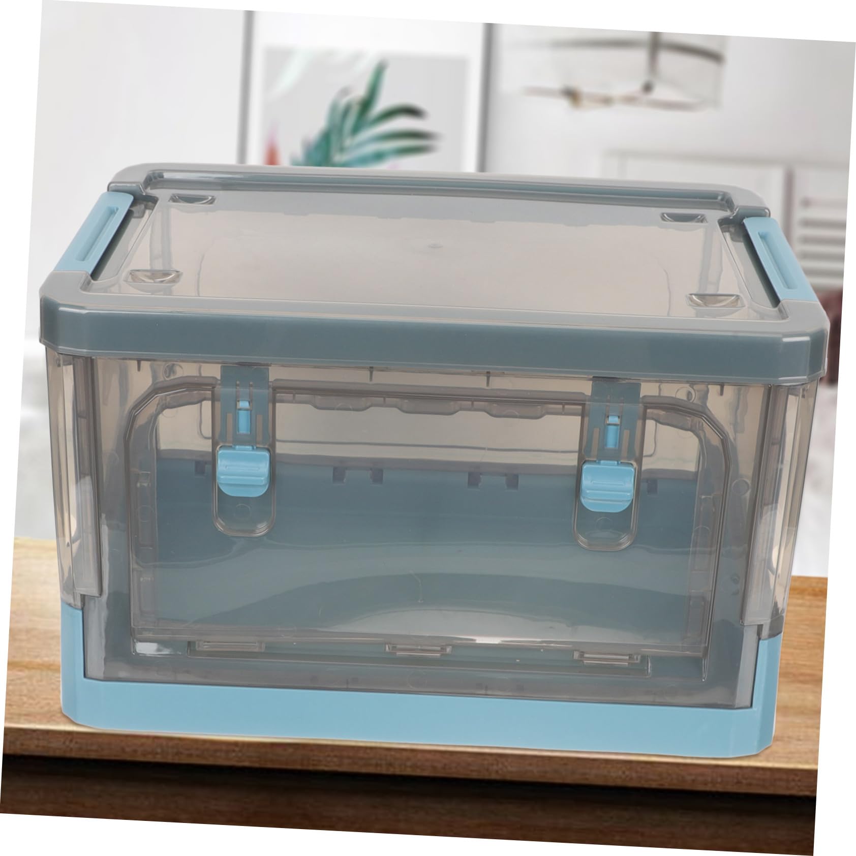 Foldable Storage Box with Lid - Multi-Purpose Organizer for Books, Clothes & Bedroom | Perfect for Students, Home & Office Organization