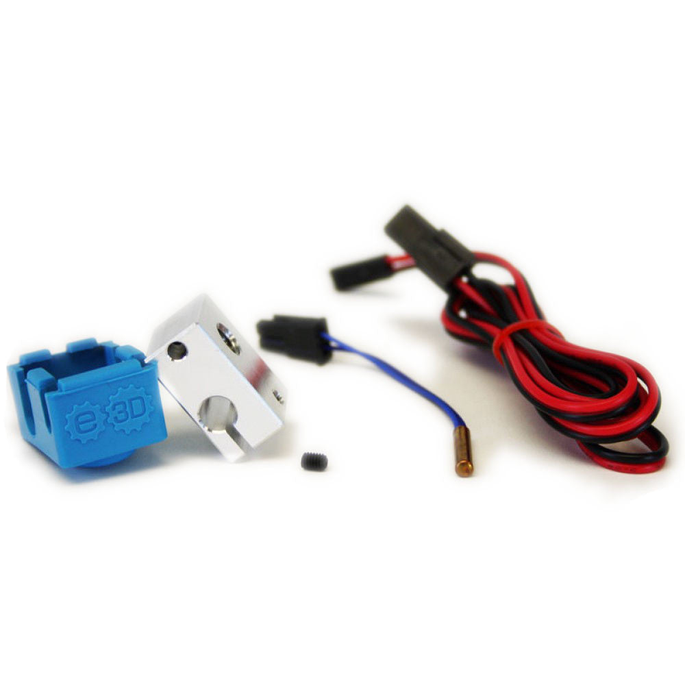 E3D V6 Upgrade Kit - High Performance Heater Block & Silicone Sock for 3D Printers | Perfect for DIY Printing Projects & Professional Use
