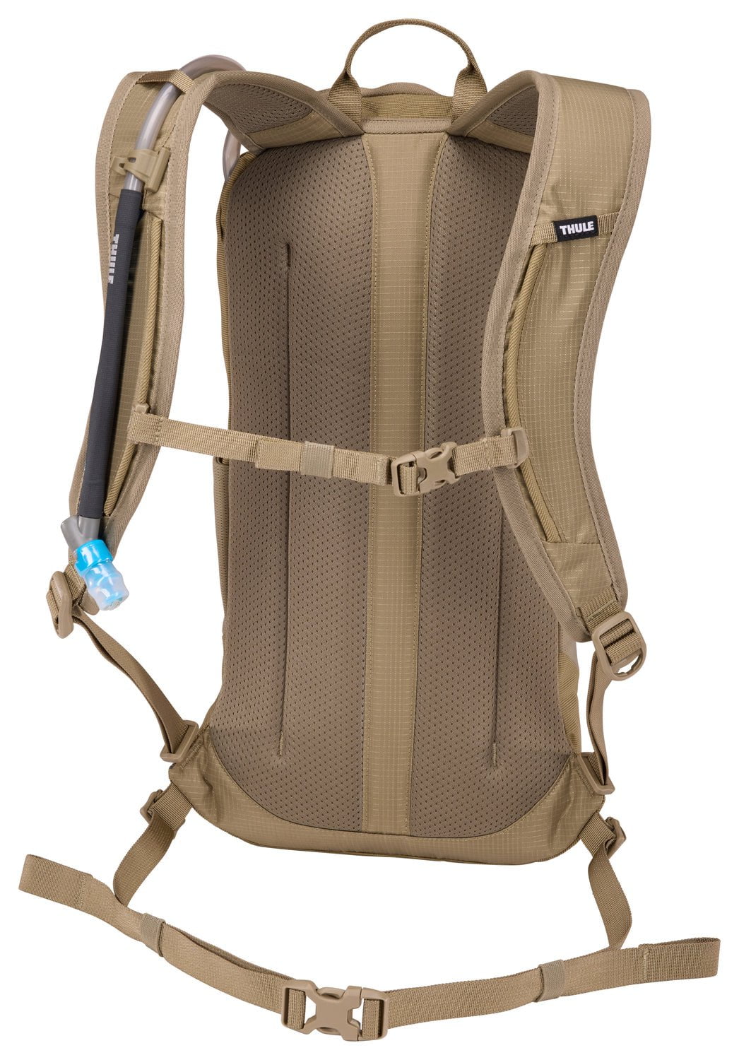 Thule AllTrail Hydration Pack 10L - Lightweight Hiking Backpack with Water Bladder, Faded Khaki - Perfect for Trail Running, Camping & Outdoor Adventures