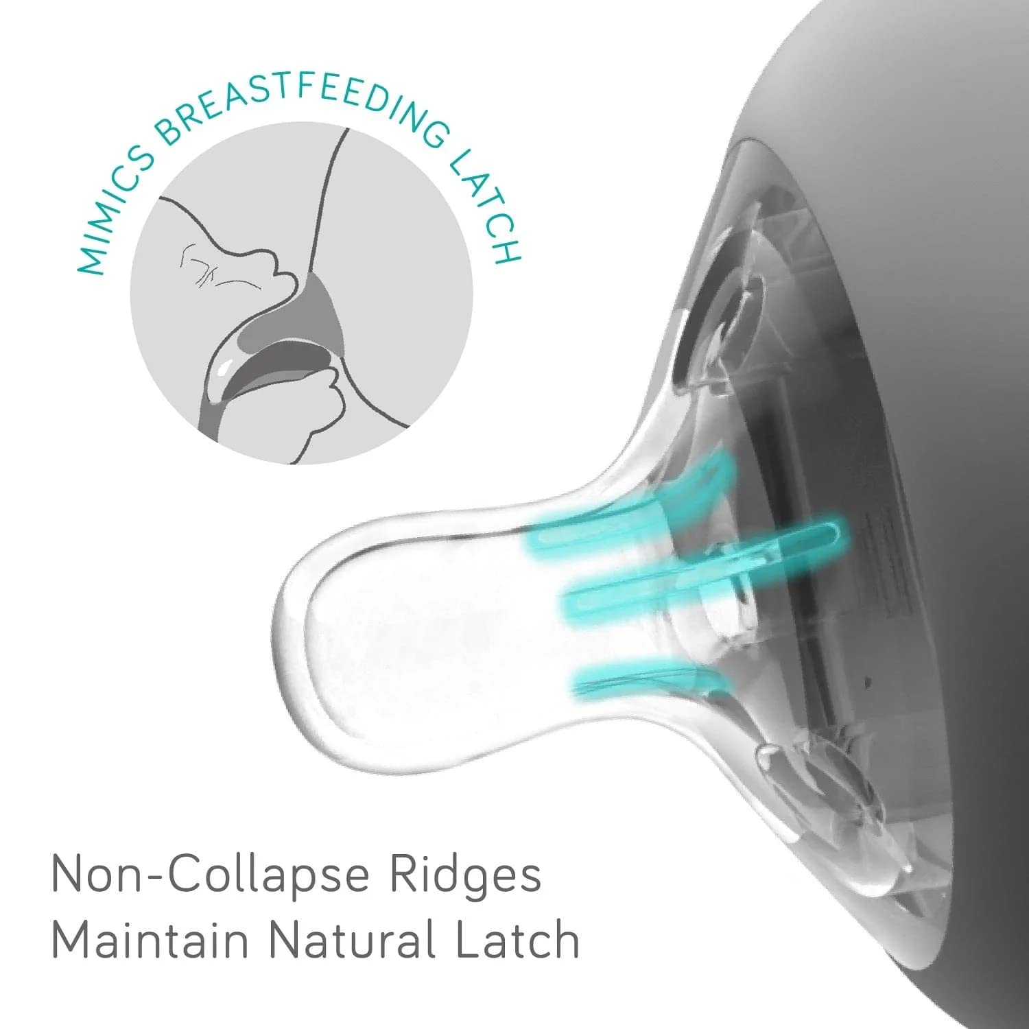 Nanobebe Flexy Silicone Baby Bottles with Triple Vented Nipples - Preemie Twin Pack for Newborns | Gentle Feeding Solution for Premature Infants at Home or Hospital