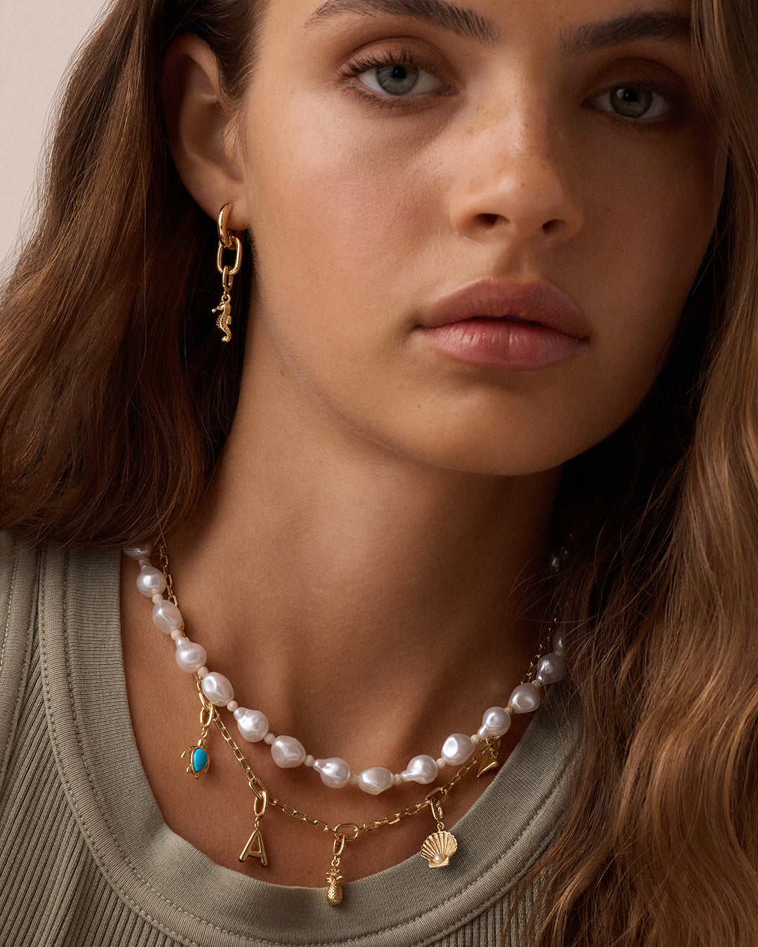 Turtle Parker Charm Necklace - Cute Animal Jewelry for Women, Trendy Turtle Pendant with Adjustable Chain - Perfect Gift for Nature Lovers & Beach Vacation Accessories