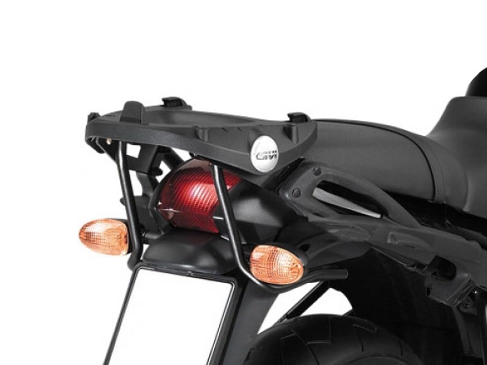 GIVI SR683 Motorcycle Rear Rack - Universal Fit for Most Bikes - Perfect for Touring, Commuting & Cargo Transport