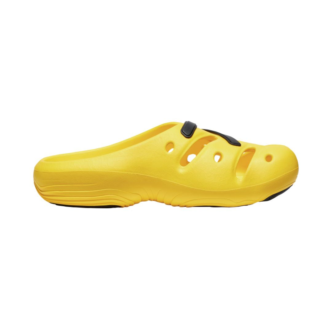 YOGEEZ Comfortable Clogs for Women & Men - KEEN Yellow/Black Slip-Resistant Shoes - Perfect for Garden, Beach, and Outdoor Activities