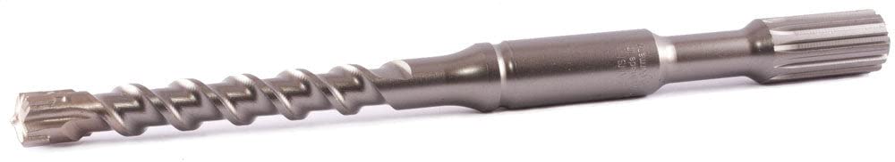 5/8 x 36 Inch ITM SDS Max X-Cutter Hammer Drill Bit - Heavy Duty Masonry Concrete Drilling for Construction & Demolition - Perfect for Professionals & DIY Projects