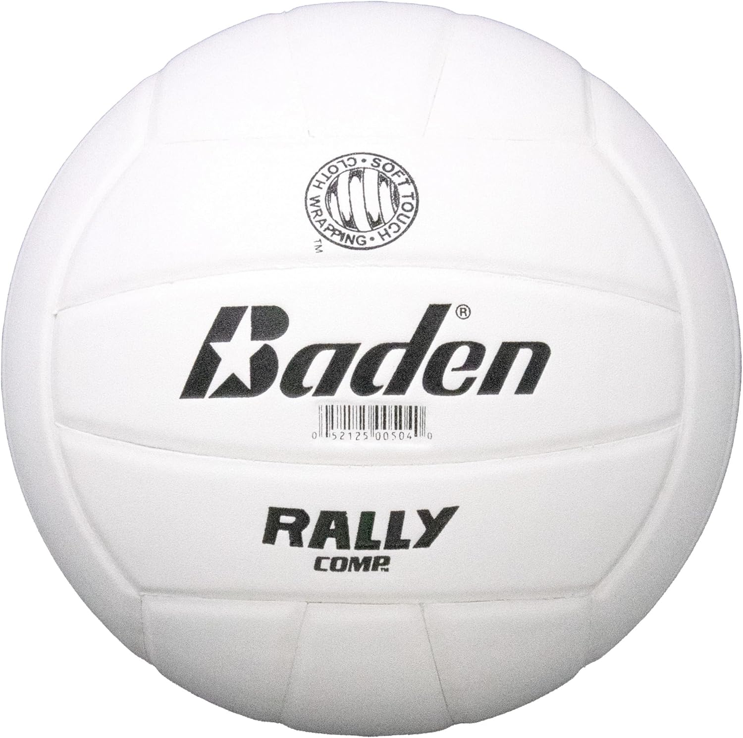 New Baden Rally Composite Indoor Practice Volleyball - Official Size 5 for All Ages - Perfect for Gym Training, School Sports & Recreational Play (White)