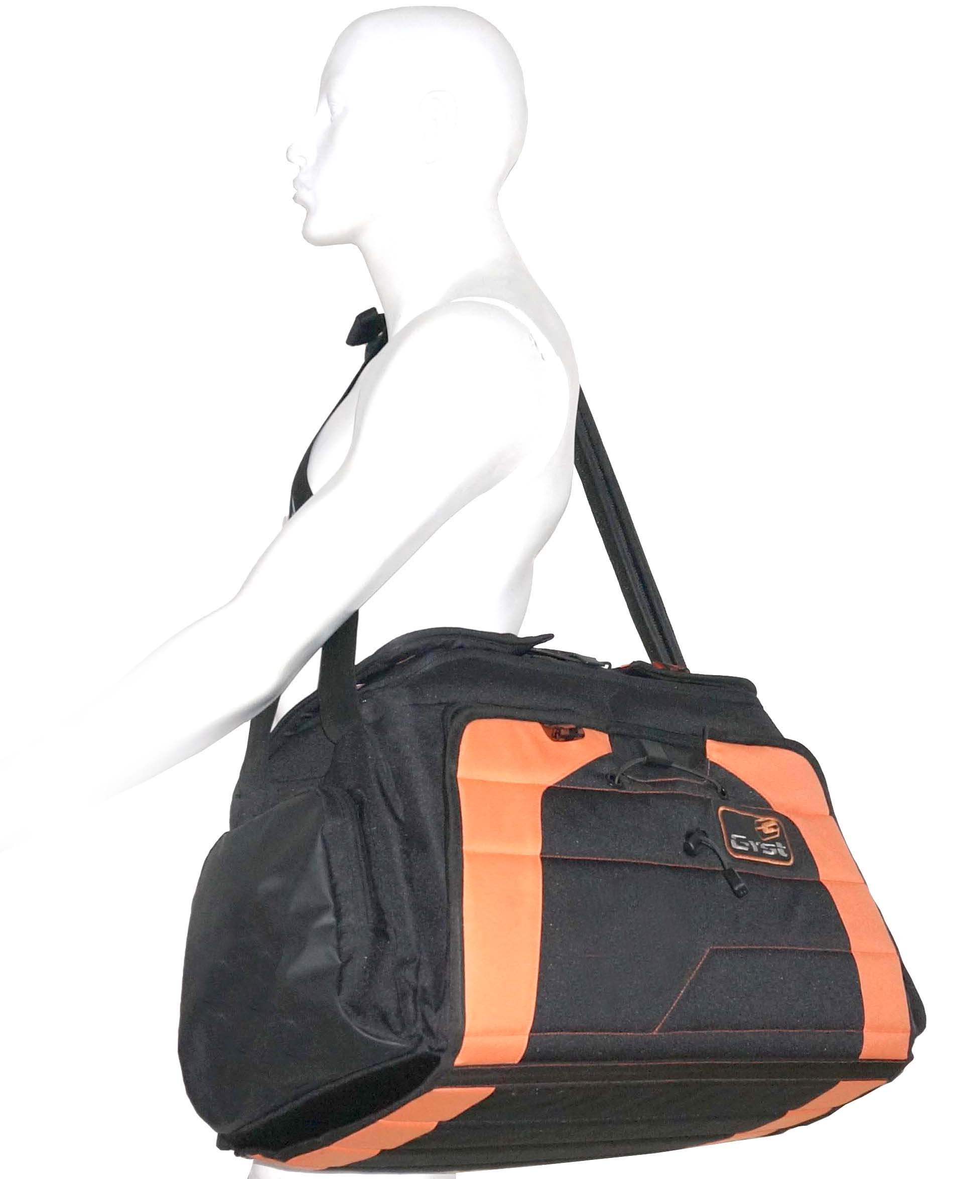 GYST DB1-18 Duffle Bag - Large Waterproof Gym Bag for Men & Women, Sports Travel Duffel with Shoe Compartment - Perfect for Workout, Travel, and Sports Gear Storage