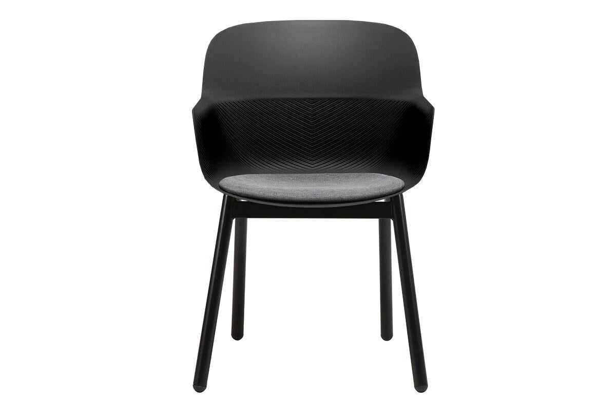 Tommy Tub Plastic Chair - 4 Leg Durable Outdoor Patio Furniture for Garden, Poolside & Backyard Relaxation
