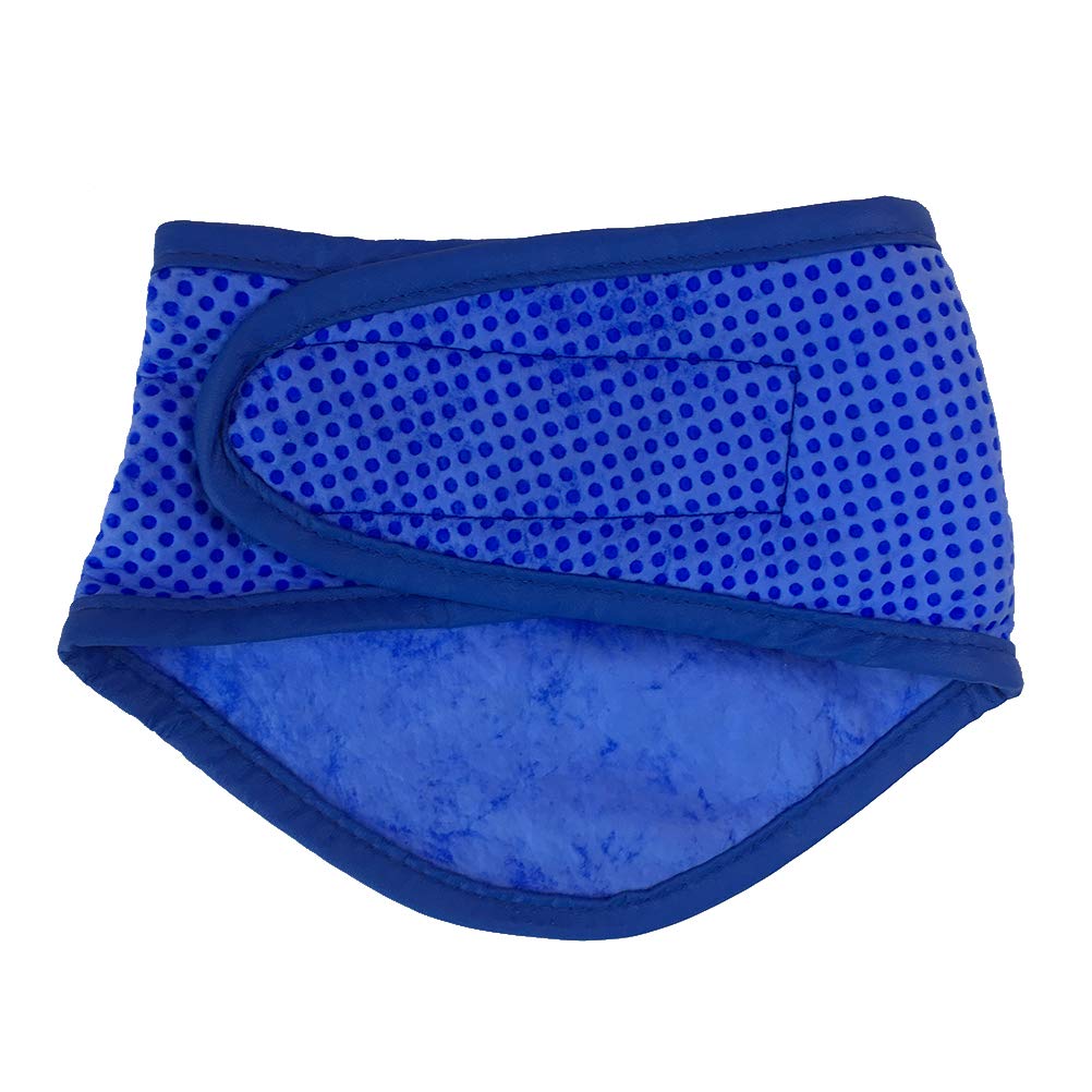Cooling Dog Collar for Summer - Breathable Pet Neckerchief, Blue Size S - Perfect for Outdoor Walks & Playtime