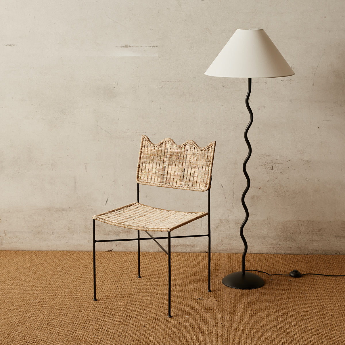 Bernadette Modern Dining Chair - Upholstered Fabric Seat, Sturdy Wooden Legs - Perfect for Kitchen, Dining Room, and Home Office Use