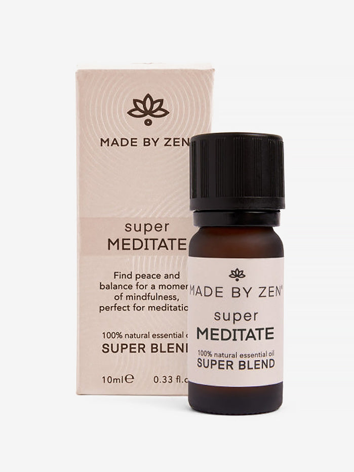 Made By Zen Super Essential Oil Blend for Meditation - Relaxing Aromatherapy for Stress Relief & Mindfulness Practice