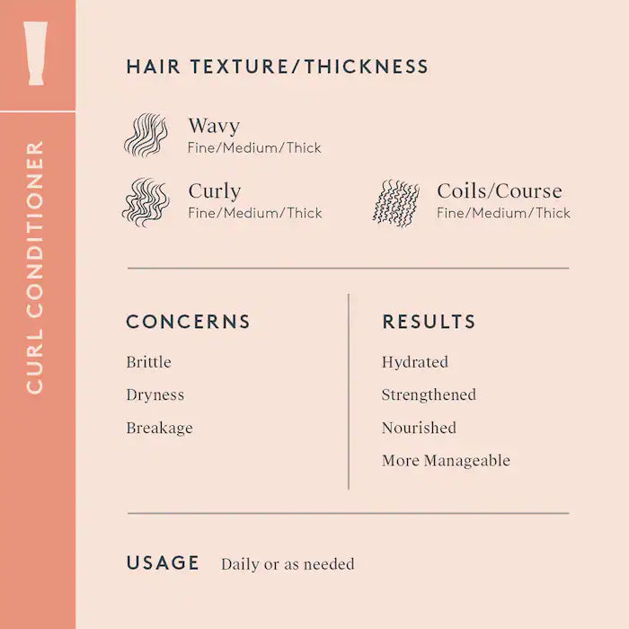 Virtue Curl Conditioner for Curly Hair - Hydrating & Defining Curl Cream for Natural, Wavy & Coily Hair - Perfect for Daily Use & Salon-Quality Results at Home