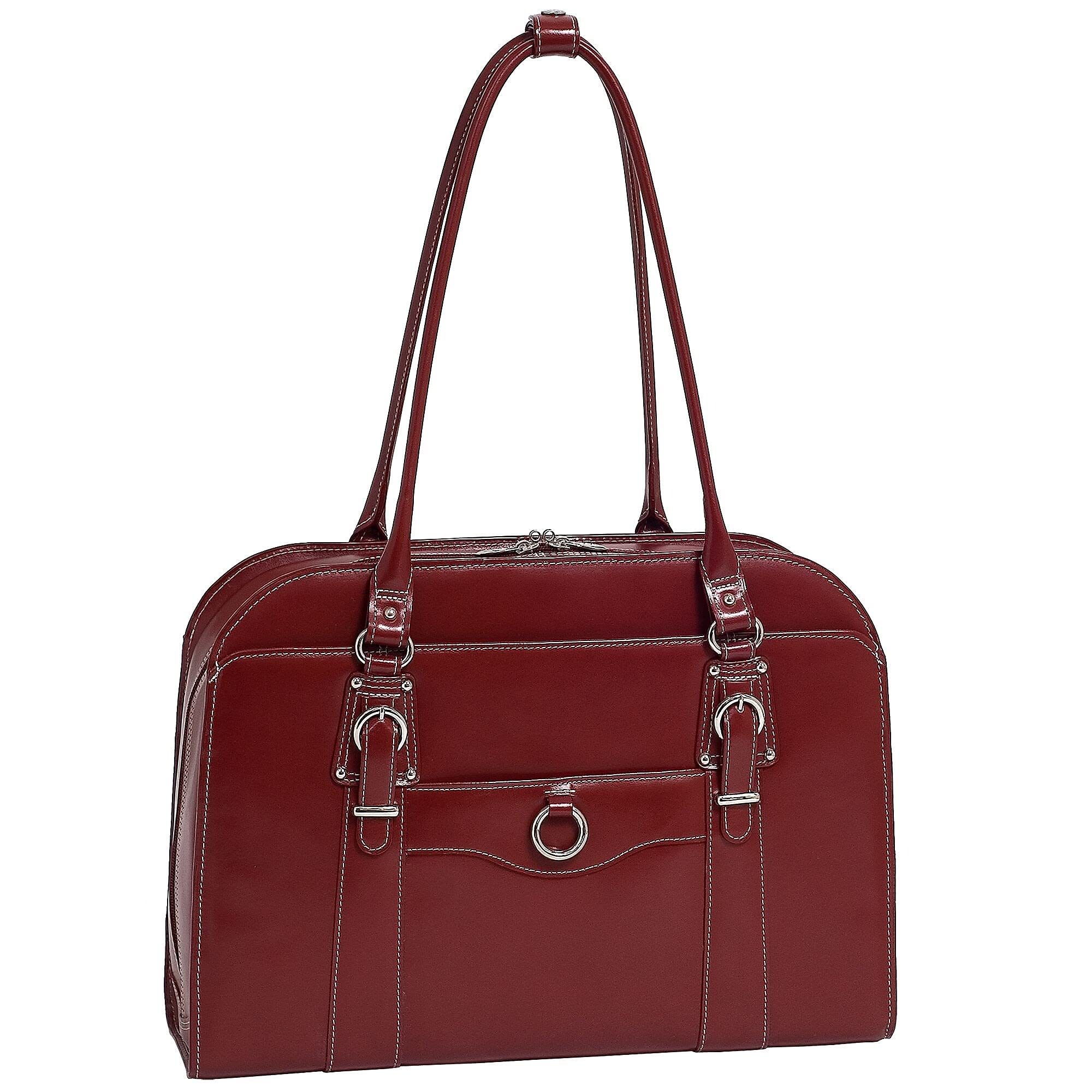 McKlein Hillside Professional Laptop Briefcase for Business & Travel - Durable 15.6 Inch Computer Bag with Padded Compartment | Perfect for Office, Commuting & Business Trips