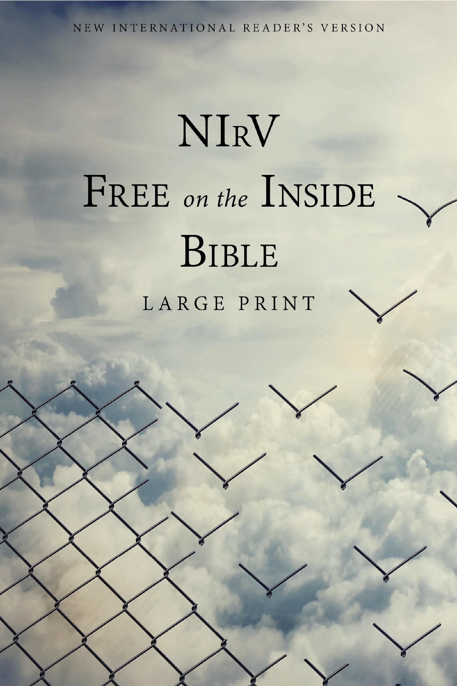 NIRV Free on the Inside Bible - Large Print Paperback Edition | Easy-to-Read Scripture for Prison Ministry, Church Outreach & Personal Devotion