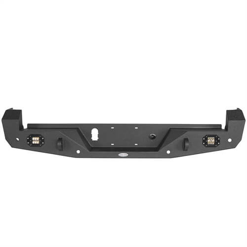 18W LED Floodlight Rear Bumper for 2016-2023 Toyota Tacoma - Heavy Duty Off-Road Protection with Bright Lighting | Perfect for Night Driving, Camping & Off-Road Adventures