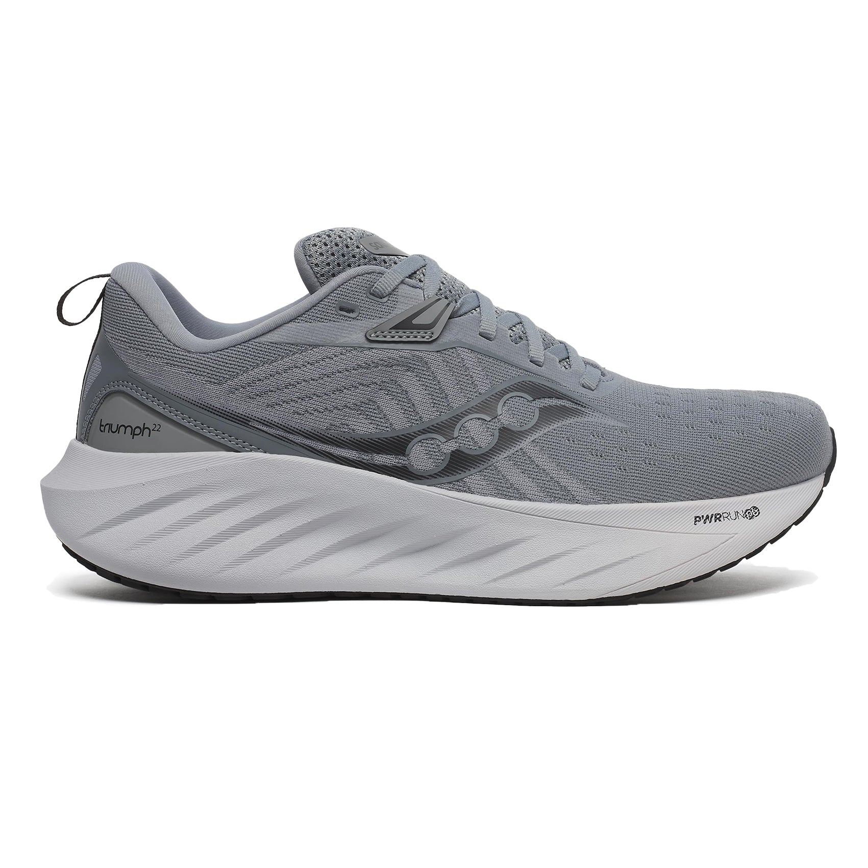 **Men's Saucony Triumph 22 Running Shoes (Wide) – Lightweight & Cushioned for Long-Distance Training & Marathon Running**
