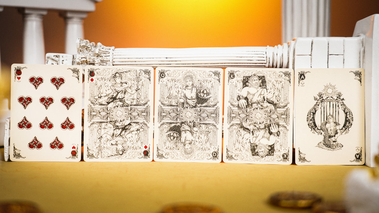 Apollo Playing Cards - Premium Artist Box Set for Cardistry, Magic Tricks & Collectors | Elegant Design for Poker, Blackjack & Game Nights