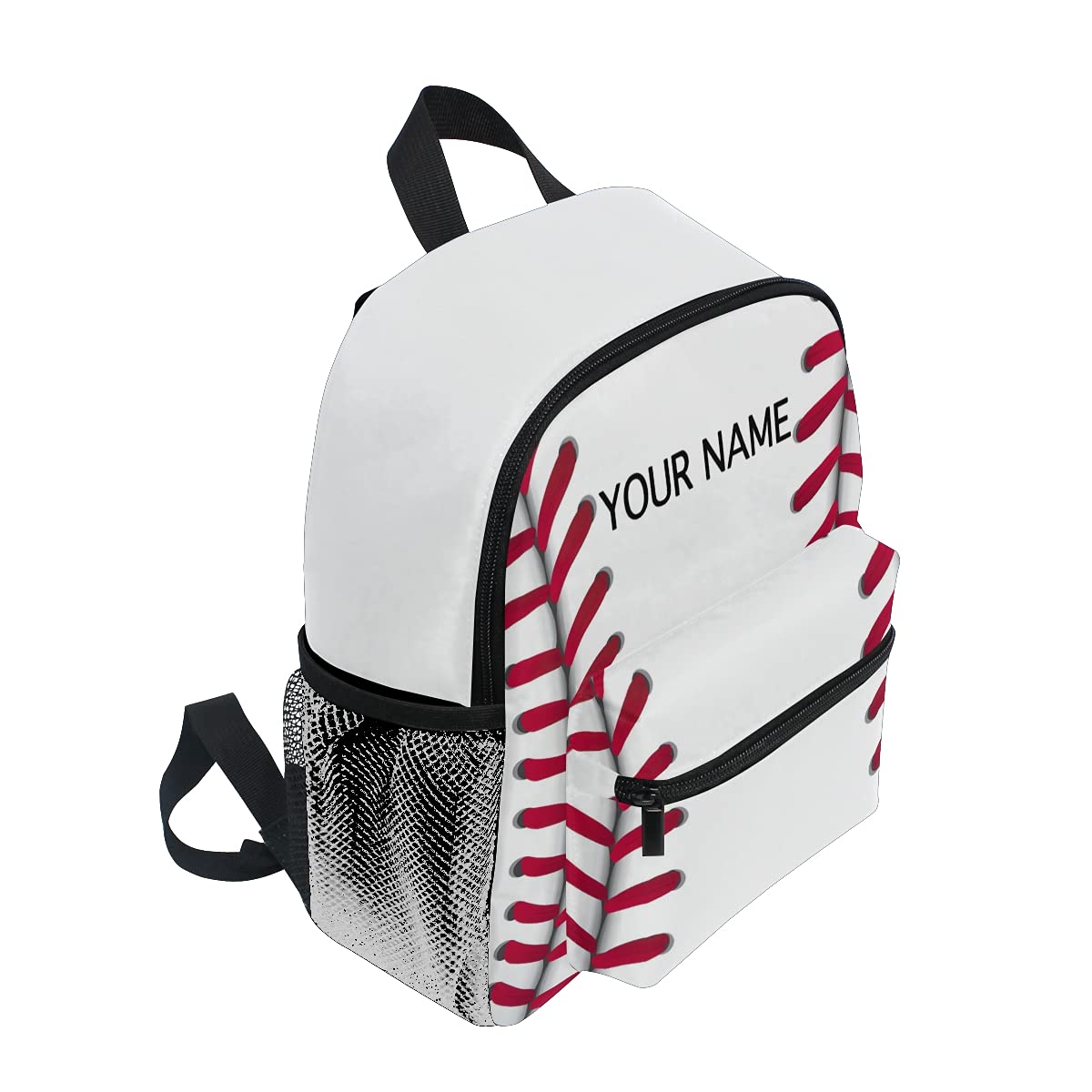 ODAWA Custom Preschool Backpack with Name Embroidery - Personalized Kids Baseball Backpack for School, Daycare & Travel | Durable & Lightweight Toddler Bookbag
