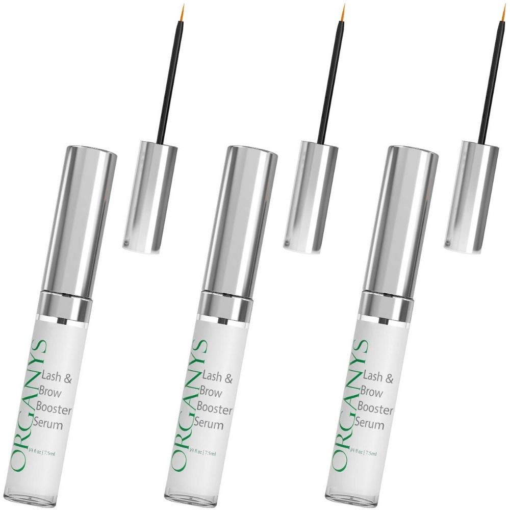 Premium Eyelash & Eyebrow Growth Serum - 3 Pack (0.25 fl oz / 7.5 ml Each) - Natural Lash Enhancer for Longer, Thicker Lashes & Brows - Perfect for Daily Beauty Routine & Gifts
