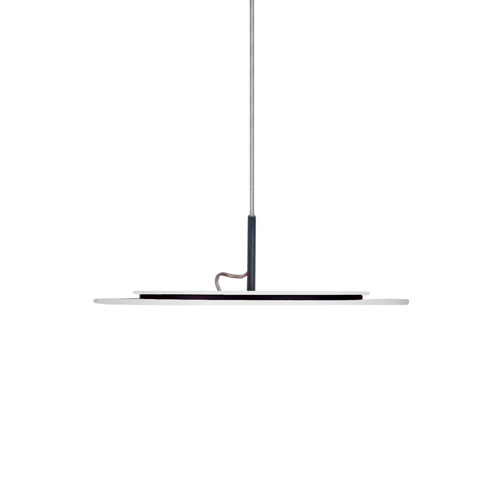 Modern Disk Pendant Lamp - Sleek Round Ceiling Light Fixture for Dining Room, Kitchen Island & Bedroom Lighting | Dimmable LED Hanging Light for Home Decor