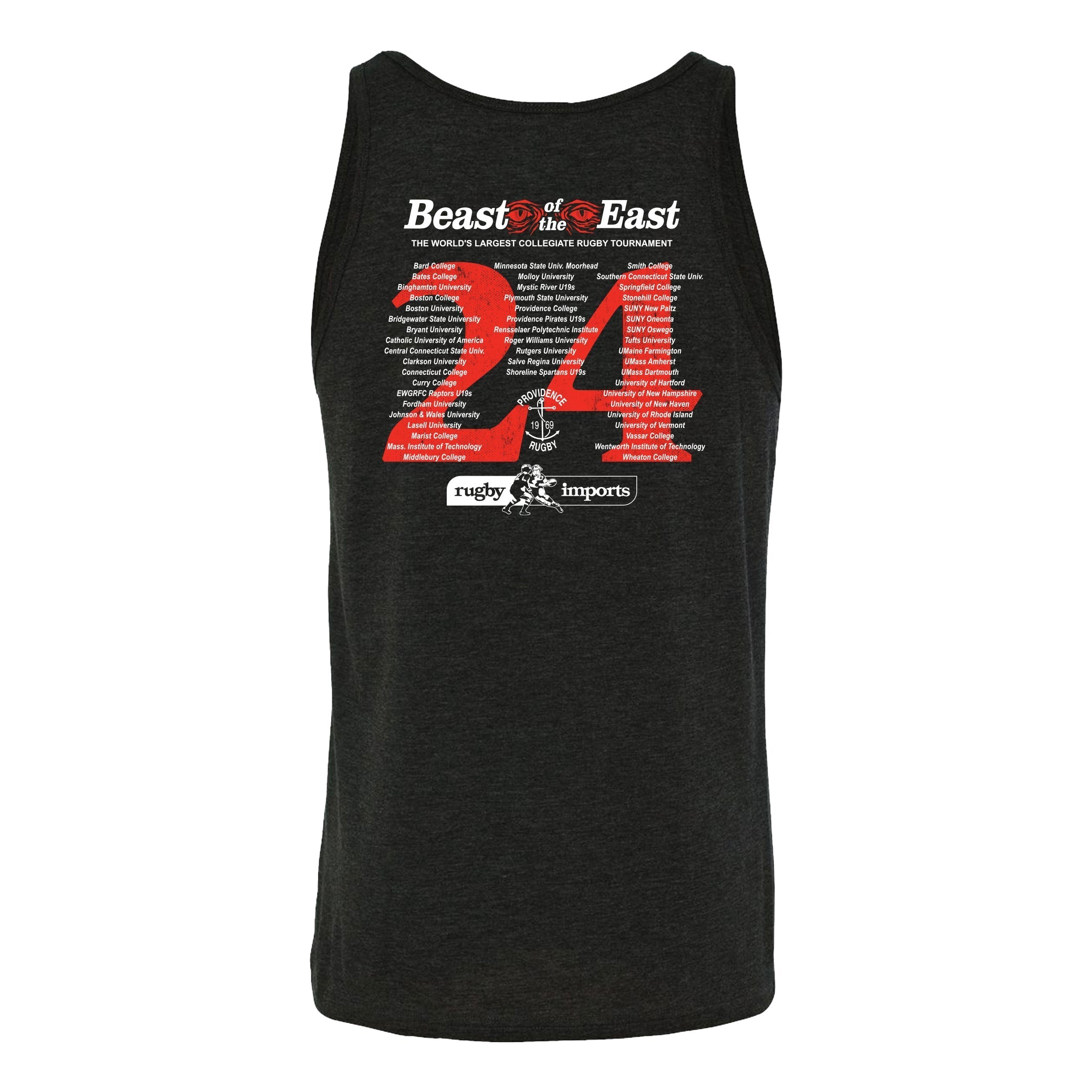BOE '24 King of Rugby Tank Top - Breathable Quick-Dry Performance Shirt for Rugby Training & Sports - Perfect for Rugby Matches, Gym Workouts, and Outdoor Activities