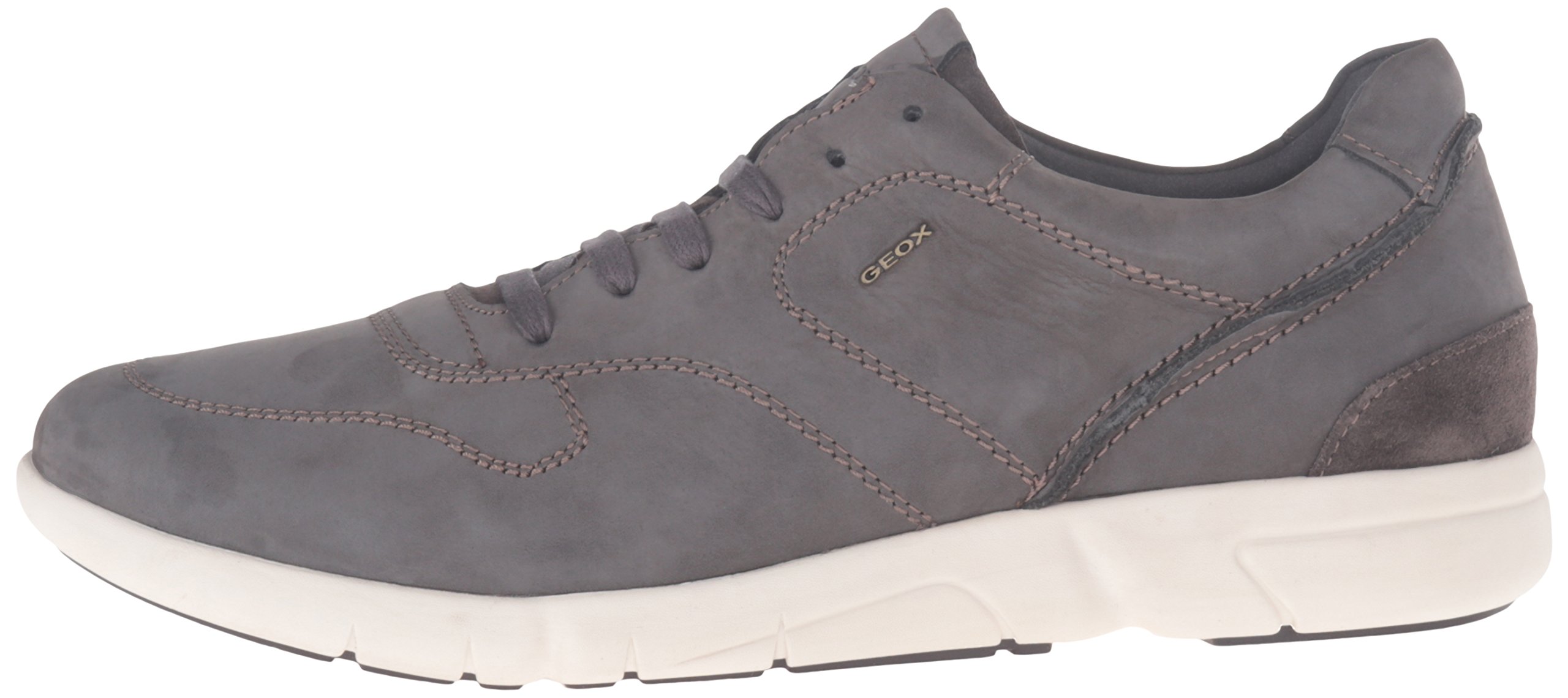 Geox Men's Brattley A Walking Shoes - Comfortable & Breathable Sneakers for Walking, Travel & Everyday Wear