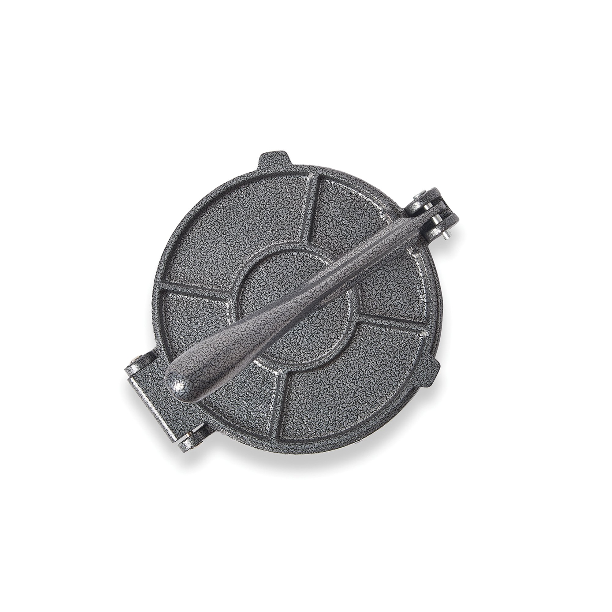 Fox Run Cast Iron Tortilla Press - 7.25 Inch Diameter for Authentic Mexican Cooking, Perfect for Making Homemade Tortillas, Quesadillas, and Flatbreads