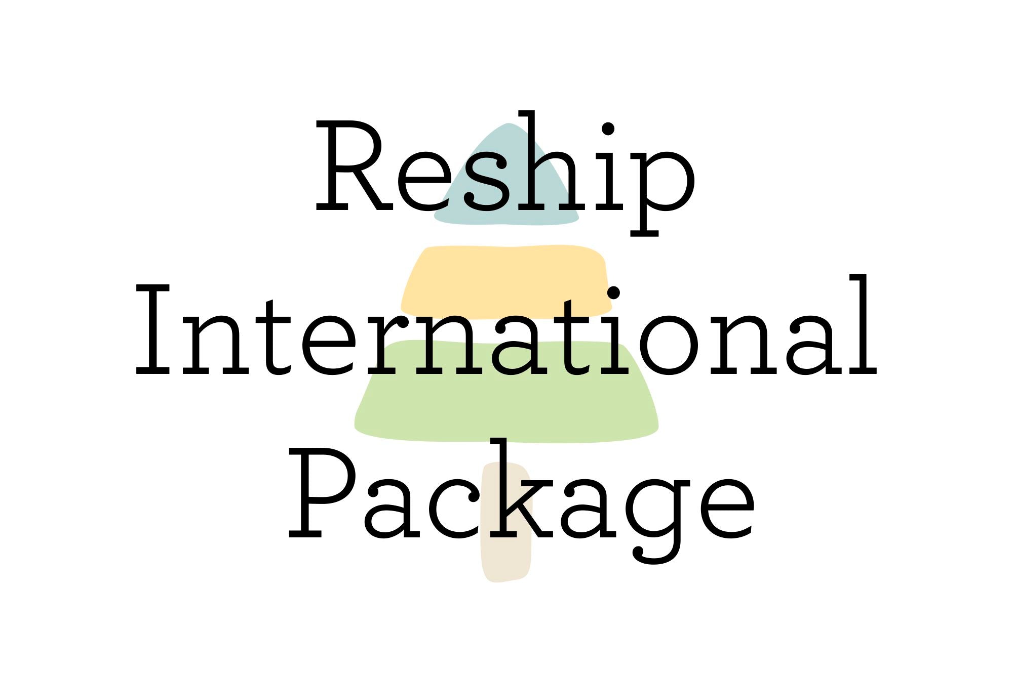 Reship International Package - Global Shipping & Package Forwarding Service for Online Shopping | Perfect for Overseas Buyers & International Shipping Needs