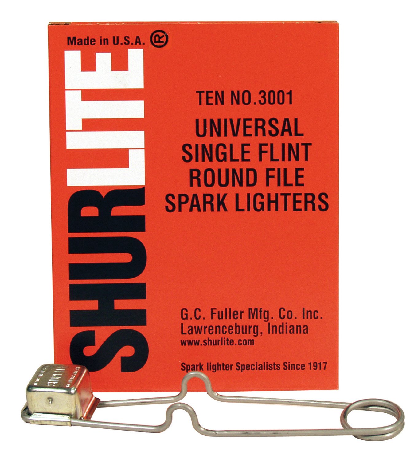GC Fuller 3001 FU 3001 Refillable Butane Lighters (Pack of 10) - Perfect for Camping, BBQs, Candles & Outdoor Adventures