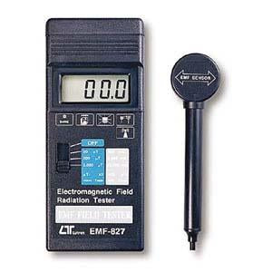 EMF Meter 827 - Digital Electromagnetic Field Detector for Home, Office & Ghost Hunting | Portable EMF Tester with LCD Display