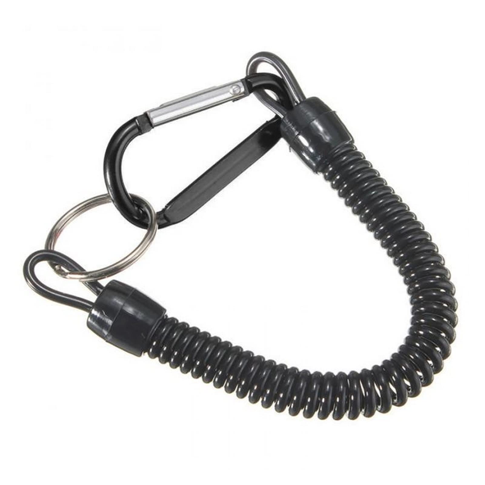 5pcs Fishing Lanyards with Carabiner - Secure Pliers & Lip Grips for Kayak, Boating, Camping