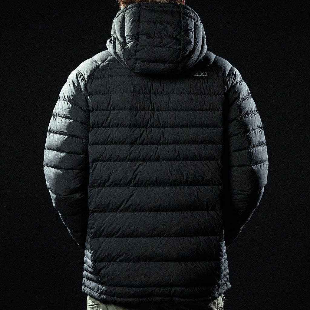 Eberlestock McCall Hooded Down Jacket - Lightweight Waterproof Winter Coat with Adjustable Hood & Waist for Men | Perfect for Hiking, Camping & Outdoor Adventures