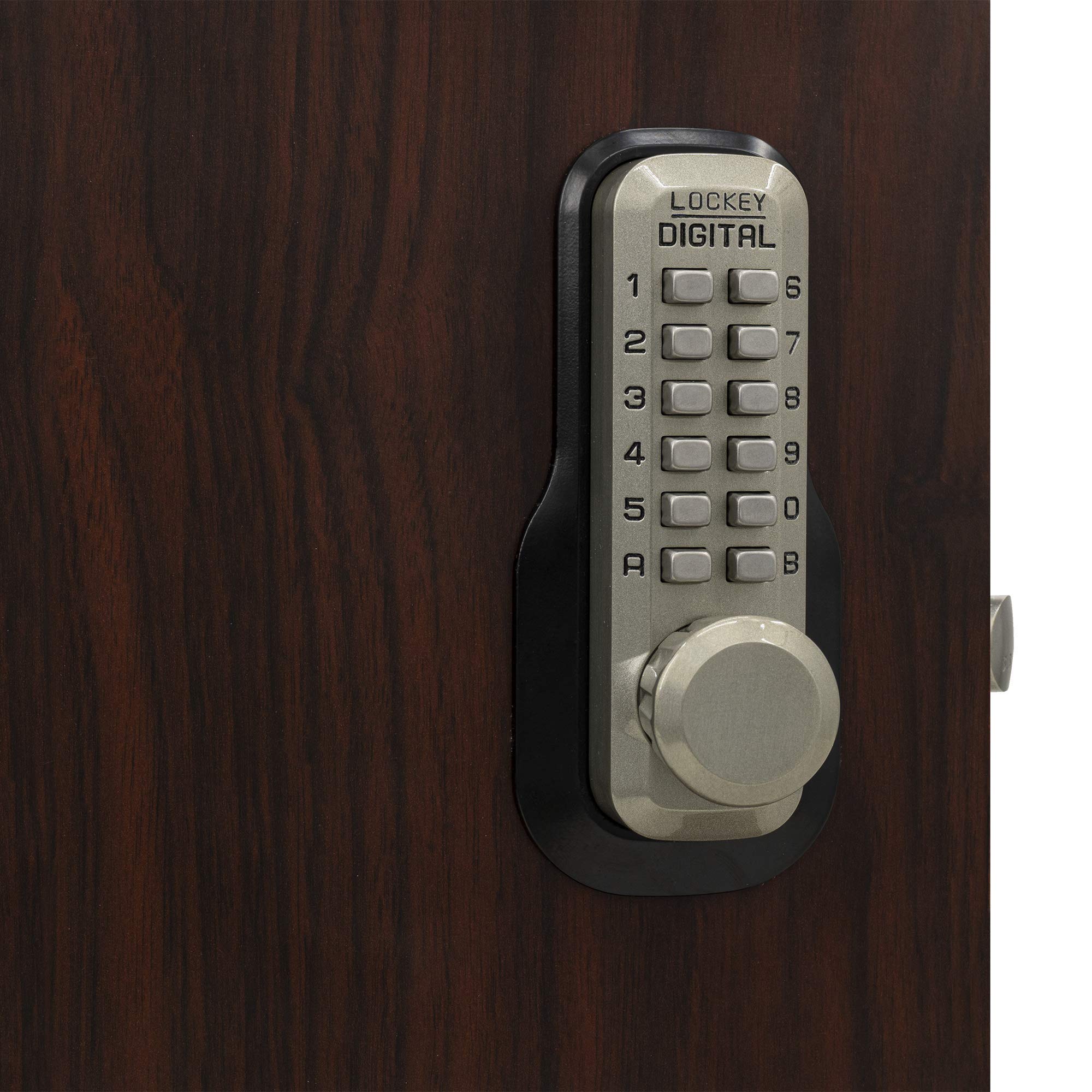 M230SN Keyless Mechanical Spring Latch - Heavy Duty Door Lock for Home, Office & Commercial Security (Indoor/Outdoor Use)