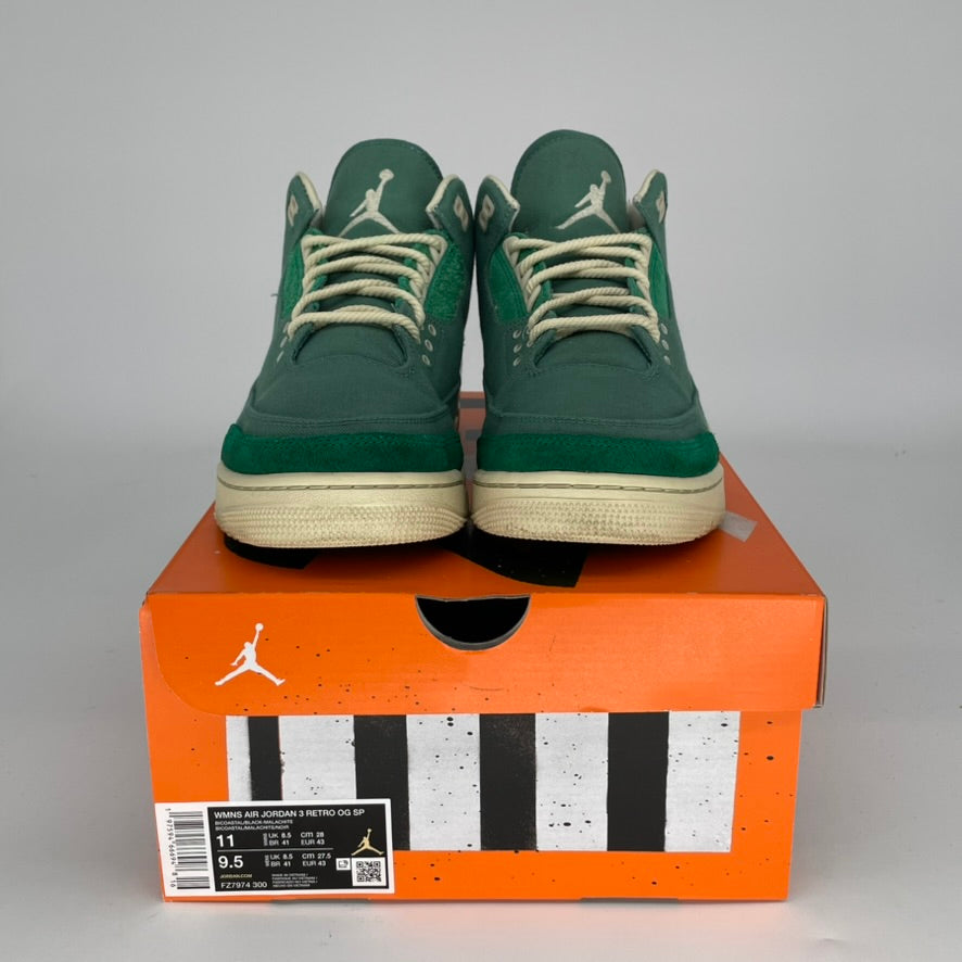 AIR JORDAN 3 Nina Chanel Abney Bicoastal Women's Sneakers Size 9.5/11W - Style FZ7974-300 | Retro Basketball Shoes for Women | Perfect for Streetwear, Casual Outfits & Sneaker Collectors